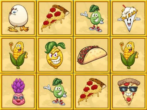 Foody Memory Game