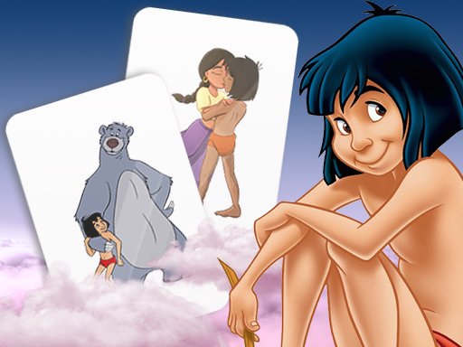 Mowgli Memory Cards Game