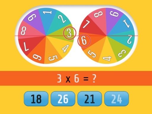 Multiplication Roulette Game