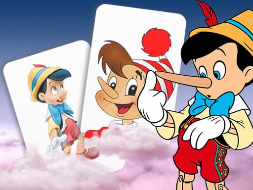 Pinocchio Memory Cards Game