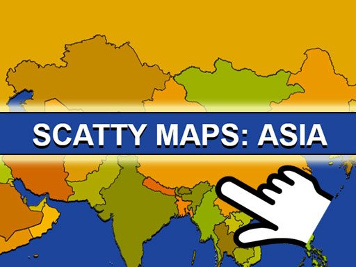 Scatty Maps Asia Game