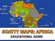 Scatty Maps Africa Game Online